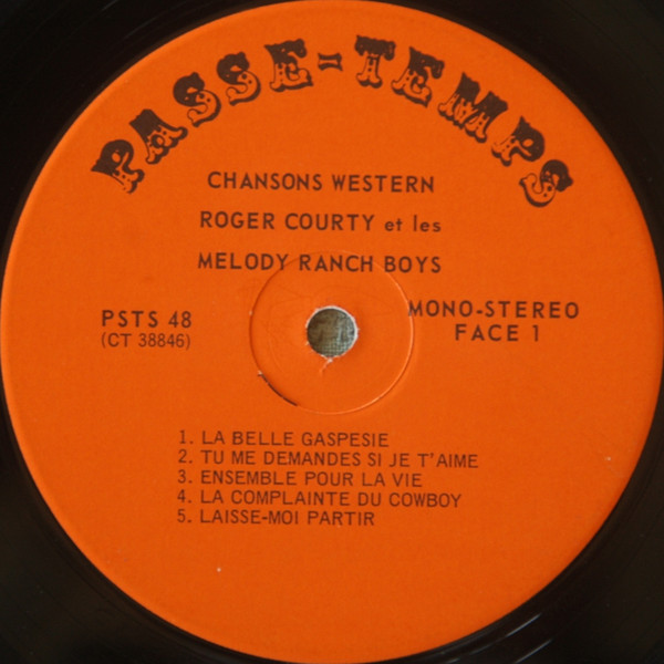 baixar álbum Roger Courty Et Les Melody Ranch Boys - Chansons Western