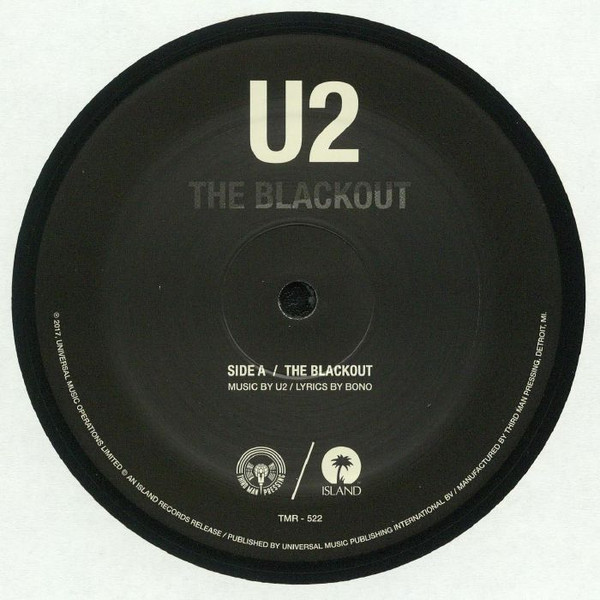 U2 - The Blackout | Third Man Records (TMR - 522) - 3