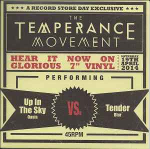 The Temperance Movement - Up In The Sky Vs. Tender album cover