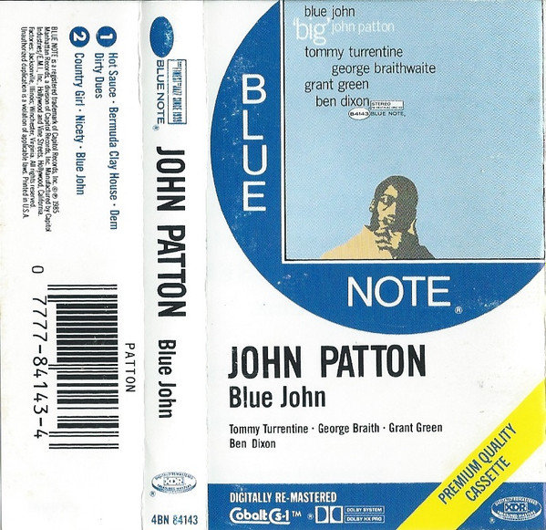 Big' John Patton – Blue John (1986, DMM, Vinyl) - Discogs