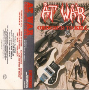 At War – Ordered To Kill (2023, CD) - Discogs