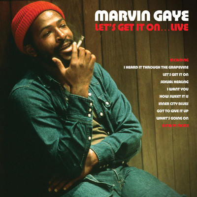 Marvin Gaye – Let's Get it On...Live (2017, 180 g Red Vinyl, Gatefold