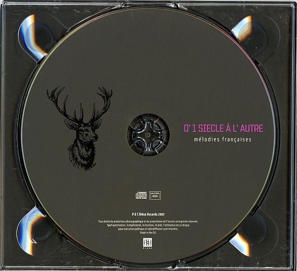 descargar álbum Various - D1 Siècle À LAutre Mélodies Françaises