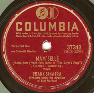 Frank Sinatra - Mam'selle / Stella By Starlight