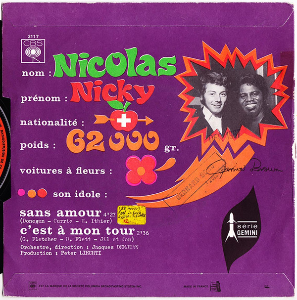 baixar álbum Nicky Nicolas - Sans Amour Cest Mon Tour