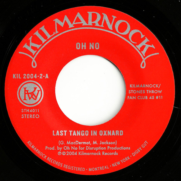 télécharger l'album Oh No - Last Tango In Oxnard