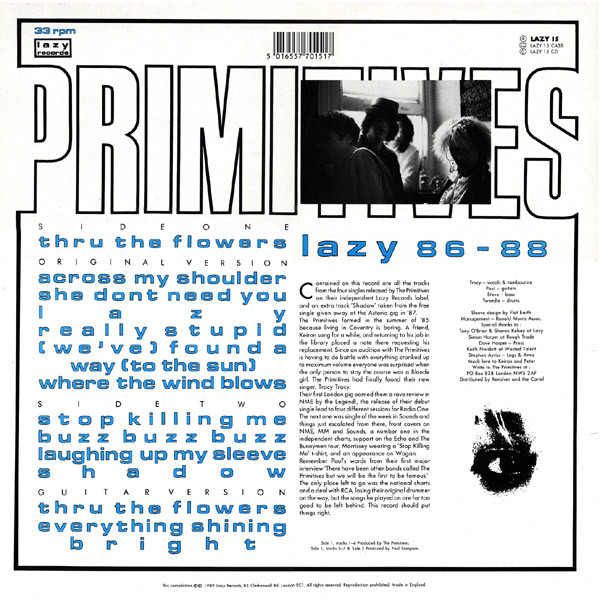The Primitives – Blow-Up (1967, Vinyl) - Discogs