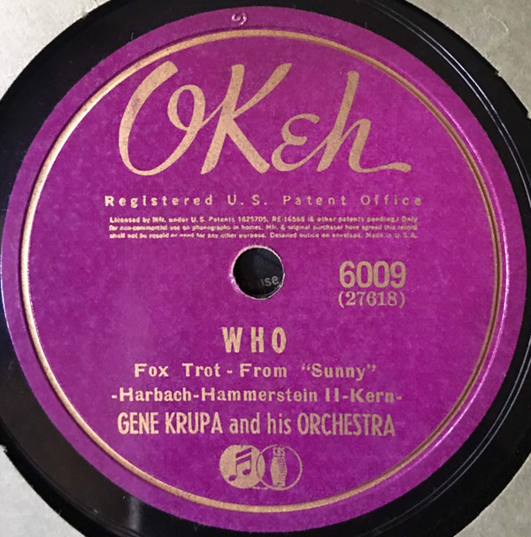 lataa albumi Gene Krupa And His Orchestra - Who Full Dress Hop