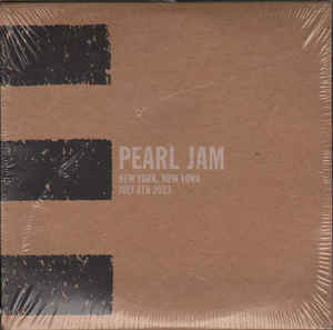 descargar álbum Pearl Jam - New York New York July 8th 2003