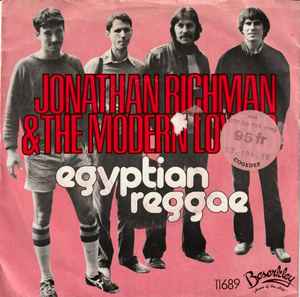 Jonathan Richman & The Modern Lovers - Egyptian Reggae album cover