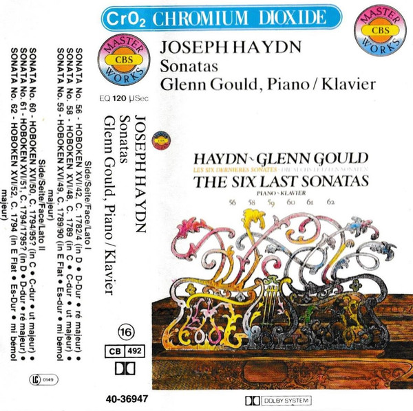 Haydn - Glenn Gould – The Six Last Sonatas (CD) - Discogs