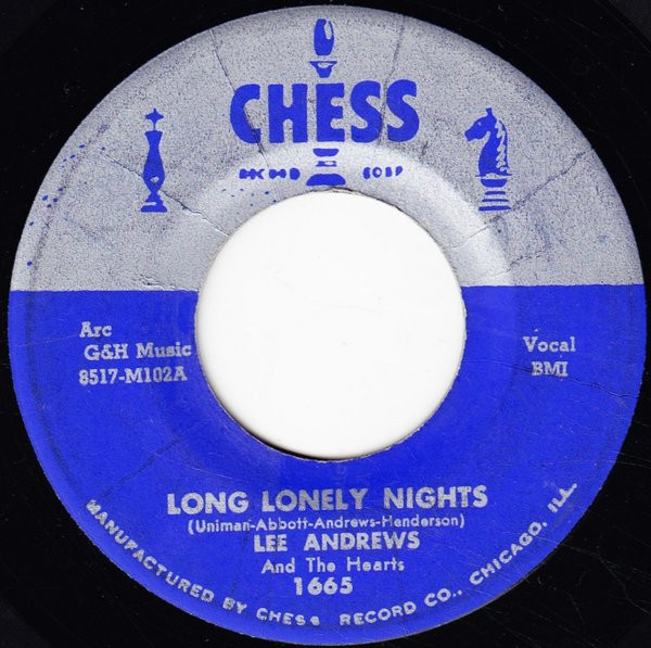 Lee Andrews And The Hearts – Long Lonely Nights / The Clock (1957, Vinyl) -  Discogs