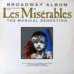 Les Misérables-Broadway Album cover