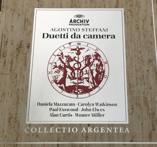 1982 8-track CD Neuf/Scellé Alan Agostino Steffani Alan Curtis Duetti Da Camera 