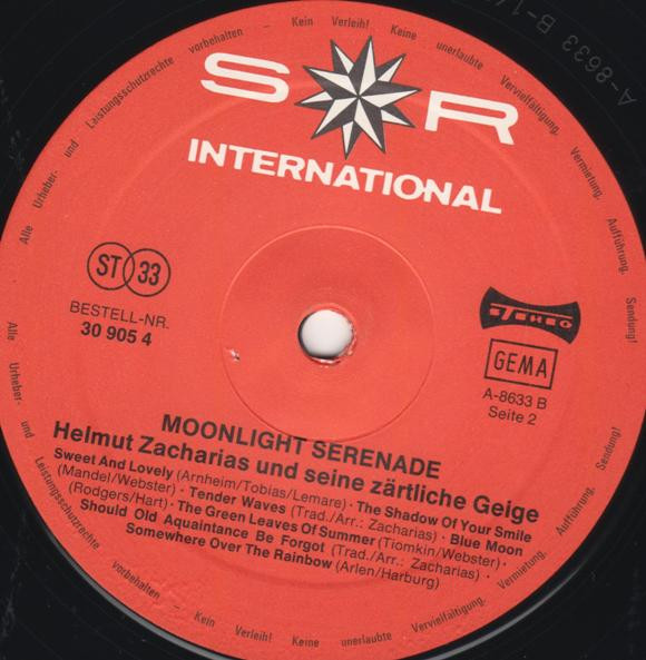 descargar álbum Helmut Zacharias - Moonlight Serenade