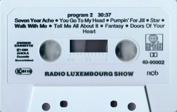 lataa albumi Various - Radio Luxembourg Show Presenterat Av Tony Prince