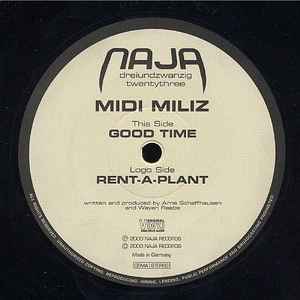 Midi Miliz - Rent-A-Plant / Good Time album cover