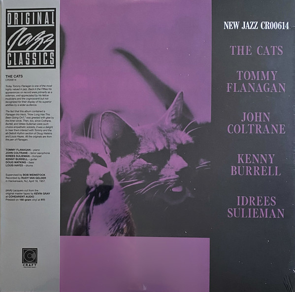 Tommy Flanagan, John Coltrane, Kenny Burrell, Idrees Sulieman – The Cats  (2023, 180g, Vinyl) - Discogs