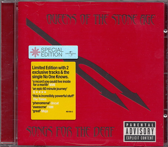 Queens Of The Stone Age – Songs For The Deaf (2019, Red/Black