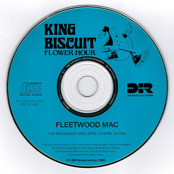 Fleetwood Mac – King Biscuit Flower Hour (1992, CD) - Discogs