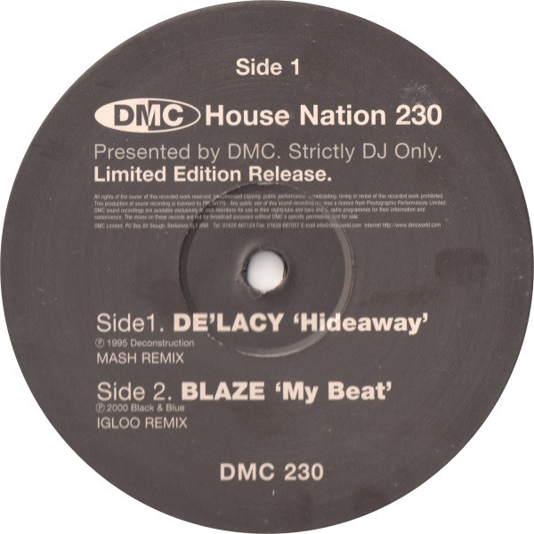 baixar álbum De'Lacy Blaze - House Nation 230