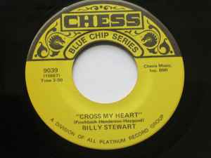 Billy Stewart - Cross My Heart / Strange Feeling album cover