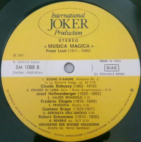 baixar álbum Wiener Volksopernorchester - Musica Magica