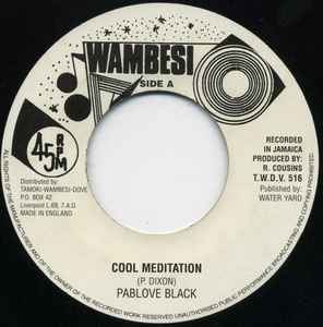 Pablo Black - Cool Meditation album cover