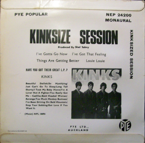ladda ner album The Kinks - Kinksize Session