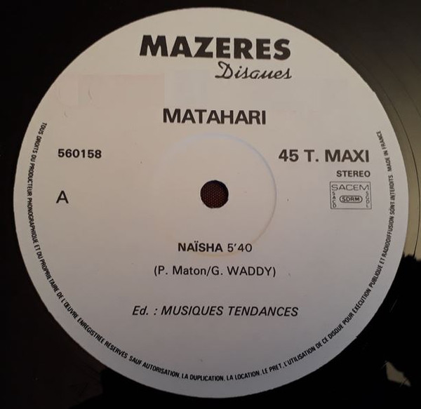 télécharger l'album Matahari - Naisha