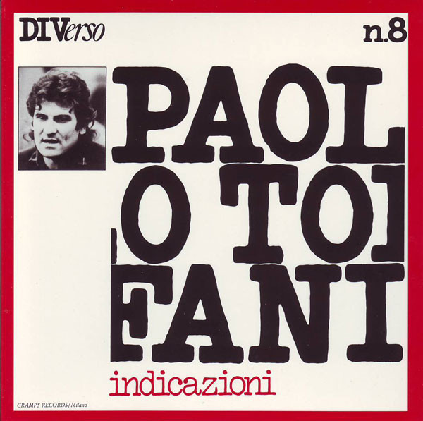 baixar álbum Paolo Tofani - Indicazioni