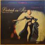 Cover of Dietrich En  Rio (Grabado en Rio De Janeiro), 1960, Vinyl