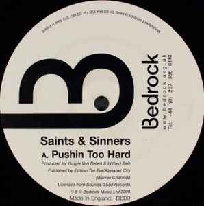 Saints & Sinners - Pushin Too Hard album cover