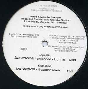 Stomper vs. Basscar - Ba-Zooca album cover