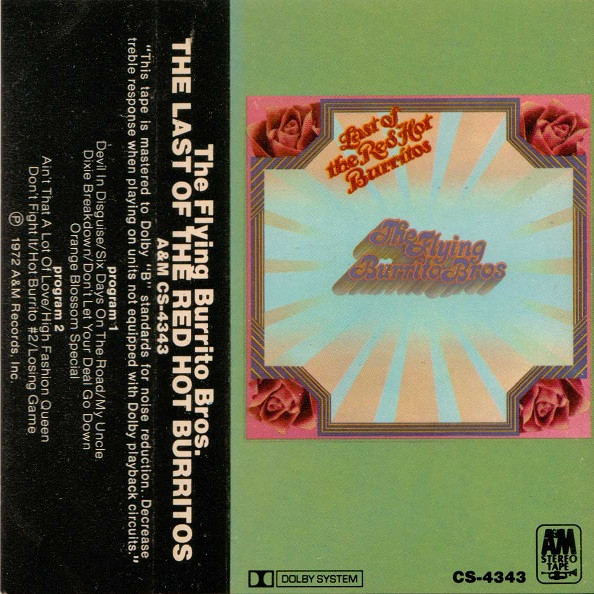 THE FLYING BURRITO BROS.「LAST OF THE RED HOT BURRITOS」米ORIG