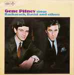 Cover of Gene Pitney Sings Bacharach, David And Others, 1971, Vinyl