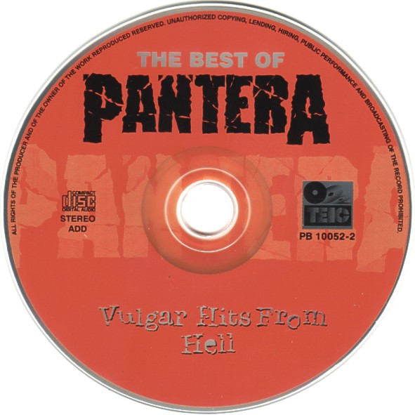 Album herunterladen Pantera - Vulgar Hits From Hell The Best Of Pantera