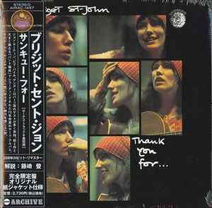 Bridget St. John – Thank You For... (2008, Paper Sleeve, CD) - Discogs