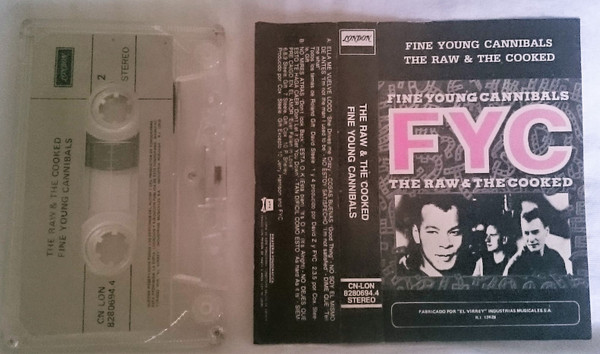 Fine Young Cannibals – The Raw & The Cooked (1988, Cassette) - Discogs