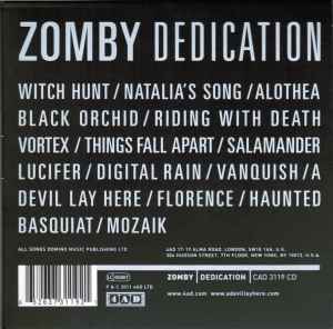 Zomby - Dedication album cover