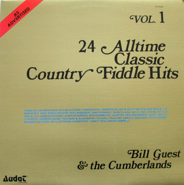 Bill Guest & The Cumberlands – 24 Alltime Classic Country Fiddle