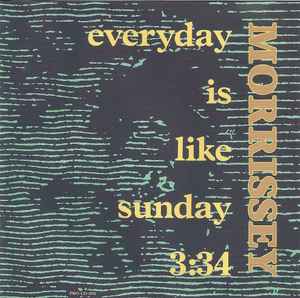 Morrissey - Everyday Is Like Sunday album cover