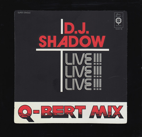 D.J. Shadow – Q-Bert Mix (Live!!!) (1997, CD) - Discogs