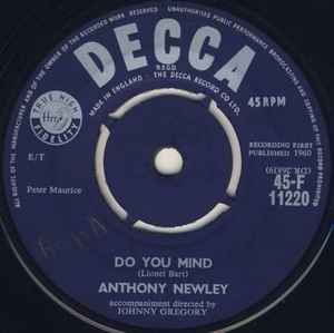 Anthony Newley - Do You Mind album cover