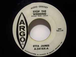 Etta James – Stop The Wedding / Street Of Tears (1962, Vinyl