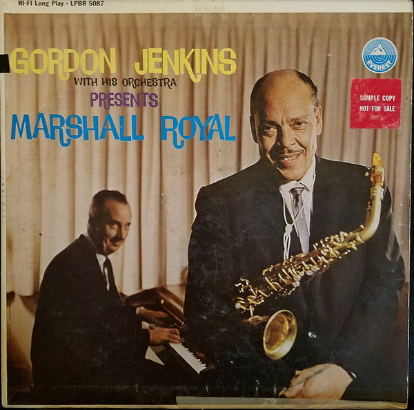 télécharger l'album Gordon Jenkins With His Orchestra - Gordon Jenkins With His Orchestra Presents Marshall Royal