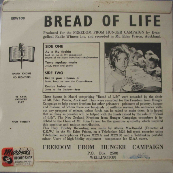 descargar álbum Mt Eden Prison Choir - Bread of life Hymns in Maori