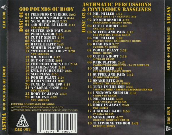 baixar álbum Astma - 600 Pounds Of Body