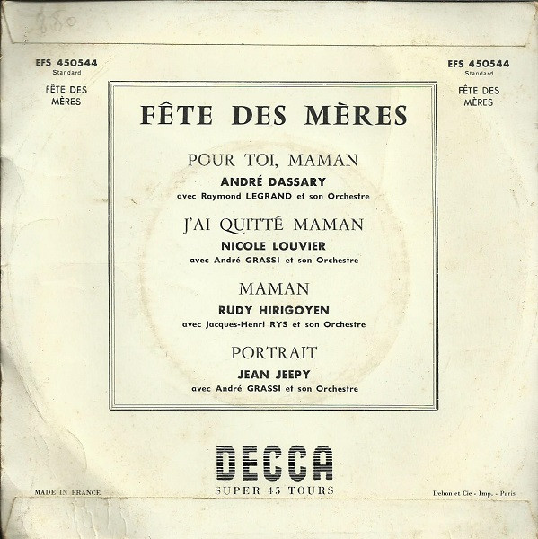 ladda ner album Various - Fête Des Mères