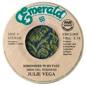 Julie Vega - Somewhere In My Past album cover